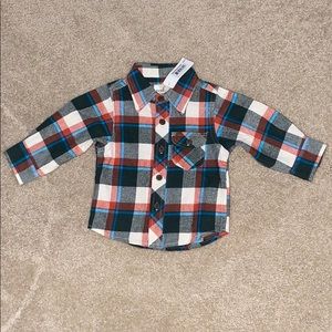 Peek plaid button down